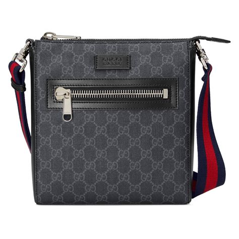 gucci men crossbody bag|gucci shoulder bag men's black.